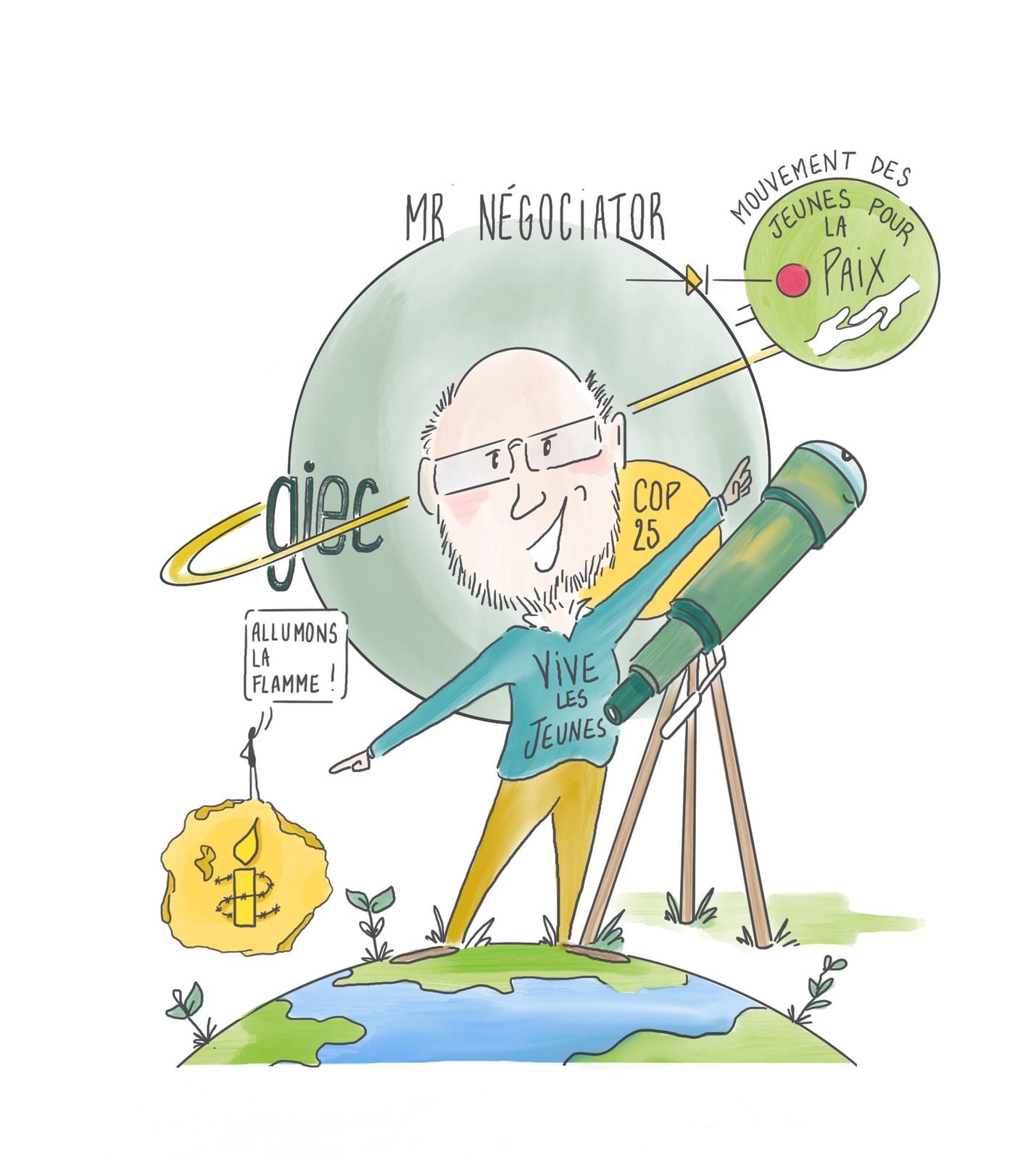 Jean-Pascal Van Yperzele: Climat à +1,5°C : pourquoi la Terre a de la fièvre ?
