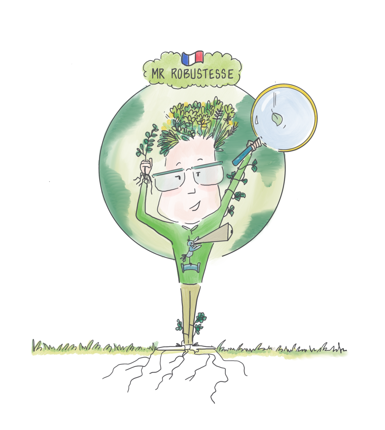 Illustration de Olivier Hamant